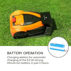 Garden Hero Robot Tagliaerba Arancione -Elettrodomestici Negozio 10034749 uk 0007 logo Blumfeldt Garden Hero Rasenmaehroboter orange