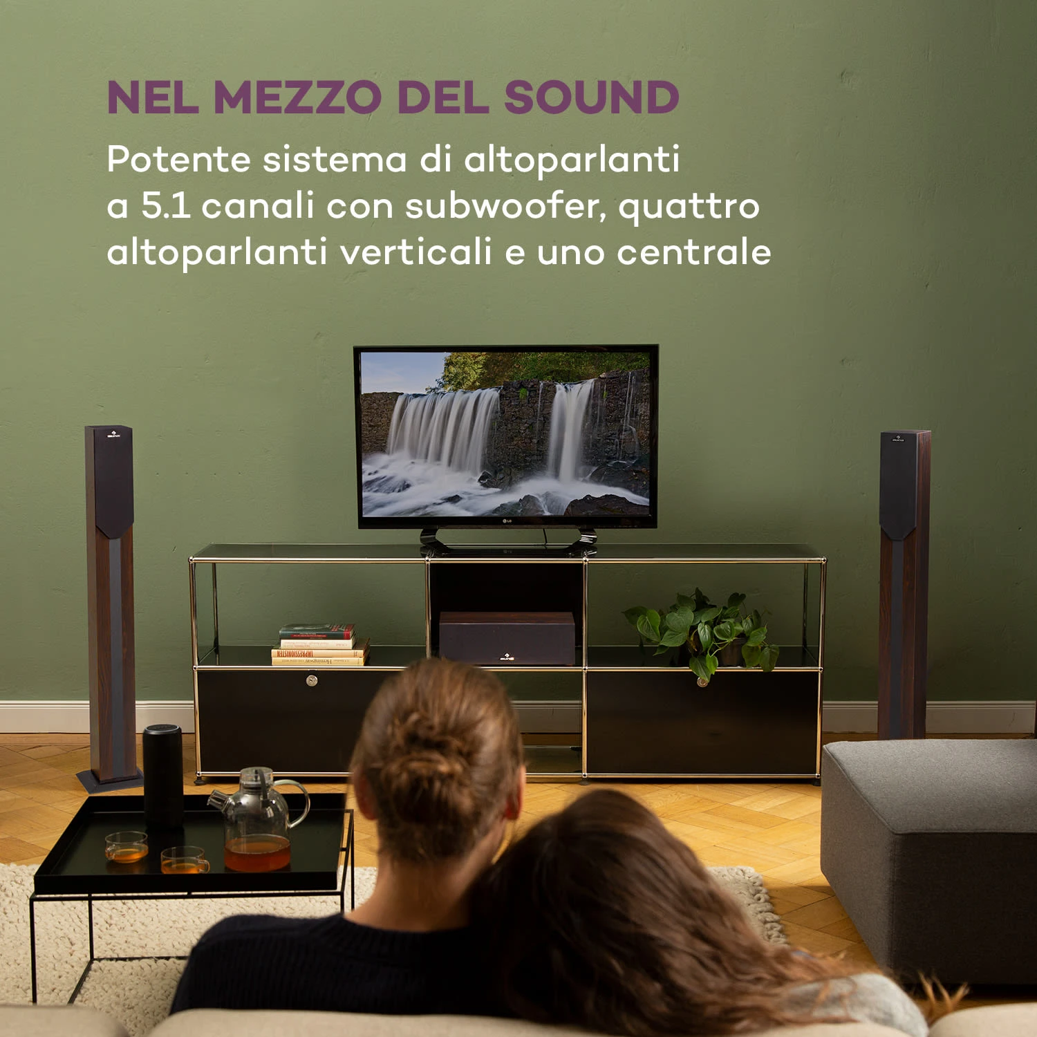 Areal Elegance - Impianto Surround A 5.1 Canali 4 Areal Elegance - Impianto Surround A 5.1 Canali - immagine 2