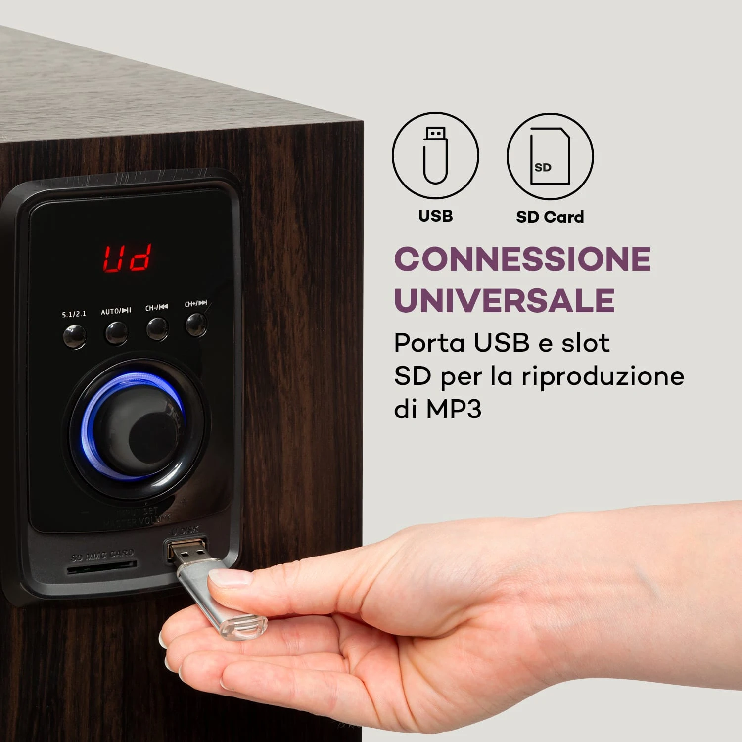 Areal Elegance - Impianto Surround A 5.1 Canali 8 Areal Elegance - Impianto Surround A 5.1 Canali - immagine 6