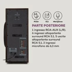 Areal Elegance - Impianto Surround A 5.1 Canali 18 Areal Elegance - Impianto Surround A 5.1 Canali -Elettrodomestici Negozio 10034854 it 0008 logo