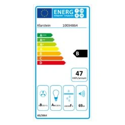 Hektor Eco Cappa Aspirante Da Incasso -Elettrodomestici Negozio 10034864 energy label