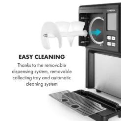 Sweet Sundae Gelatiera -Elettrodomestici Negozio 10034911 uk 0008 logo Klarstein Sahnehaeubchen Eiscrememaschine schwarz