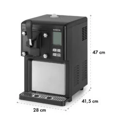 Sweet Sundae Gelatiera -Elettrodomestici Negozio 10034911 yy 0010 logo Klarstein Sahnehaeubchen Eiscrememaschine schwarz