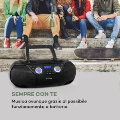 Roadie 2K Boombox Lettore CD -Elettrodomestici Negozio 10034920 it 0008 logo