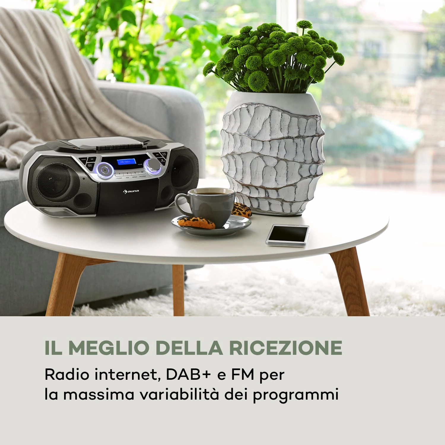 Roadie 2K Boombox Lettore CD 4 Roadie 2K Boombox Lettore CD - immagine 2