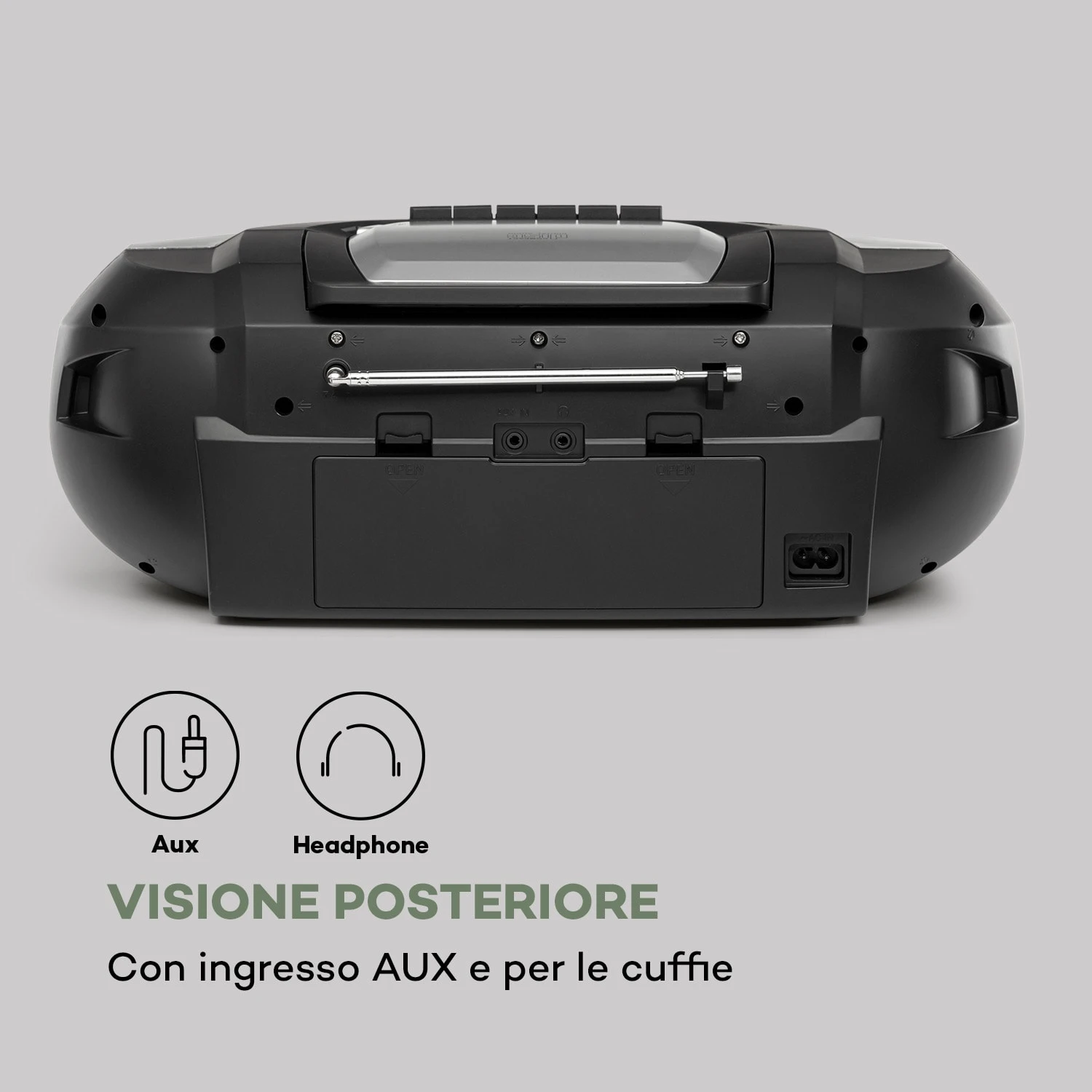 Roadie 2K Boombox Lettore CD 11 Roadie 2K Boombox Lettore CD - immagine 9