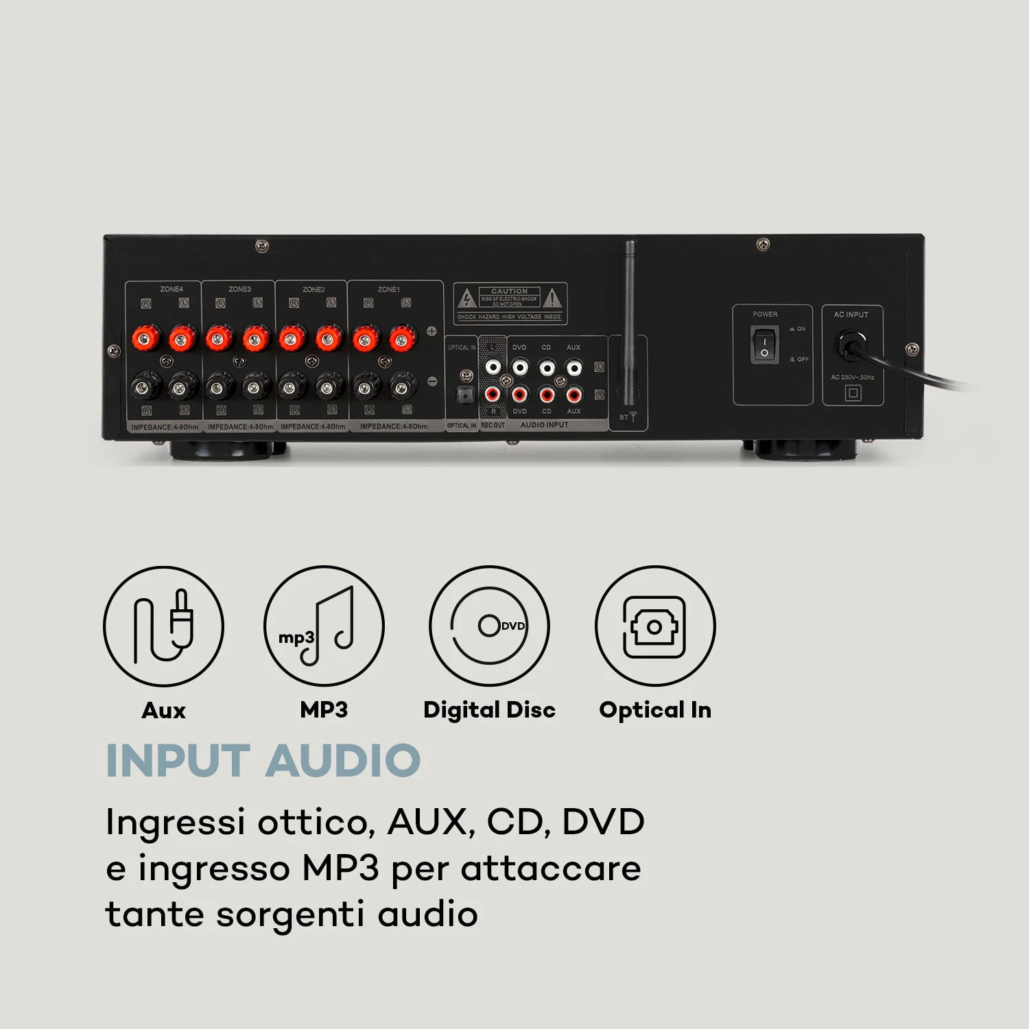 AMP-CD950 DG Power Amplifier 9 AMP-CD950 DG Power Amplifier - immagine 7