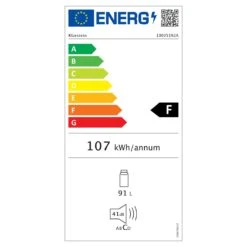 Spitzbergen Uni - Frigorifero -Elettrodomestici Negozio 10035192 energy label