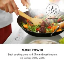 Delicatessa 60 Hybrid Piano Cottura A Induzione -Elettrodomestici Negozio 10035198 uk 0007 logo Klarstein Delicatessa 60 Hybrid Kochfeld weiss