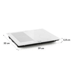 Delicatessa 60 Hybrid Piano Cottura A Induzione -Elettrodomestici Negozio 10035198 yy 0011 logo Klarstein Delicatessa 60 Hybrid Kochfeld weiss