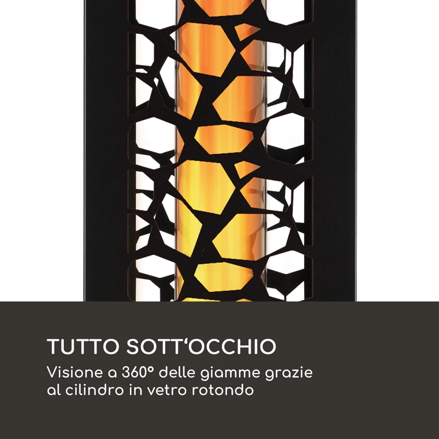 Heat Hunter, Stufa A Pellet Per Terrazzo, 12,2 KW, Portatile, Acciaio Inox, Nero 6 Heat Hunter, Stufa A Pellet Per Terrazzo, 12,2 KW, Portatile, Acciaio Inox, Nero - immagine 4