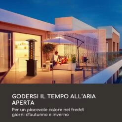 Heat Hunter, Stufa A Pellet Per Terrazzo, 12,2 KW, Portatile, Acciaio Inox, Nero 18 Heat Hunter, Stufa A Pellet Per Terrazzo, 12,2 KW, Portatile, Acciaio Inox, Nero -Elettrodomestici Negozio 10035216 it 0008 logo