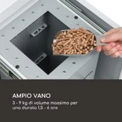 Heat Hunter, Stufa A Pellet Per Terrazzo, 12,2 KW, Portatile, Acciaio Inox, Bianco 17 Heat Hunter, Stufa A Pellet Per Terrazzo, 12,2 KW, Portatile, Acciaio Inox, Bianco -Elettrodomestici Negozio 10035217 it 0007 logo