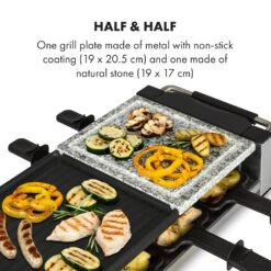 Bistecca Raclette Grill -Elettrodomestici Negozio 10035293 uk 0004 logo Klarstein Bistecca Raclette Grill