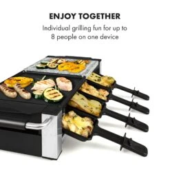 Bistecca Raclette Grill -Elettrodomestici Negozio 10035293 uk 0005 logo Klarstein Bistecca Raclette Grill