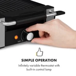 Bistecca Raclette Grill -Elettrodomestici Negozio 10035293 uk 0007 logo Klarstein Bistecca Raclette Grill