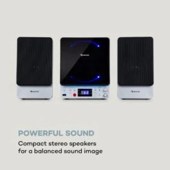 Microstar Sing Micro Impianto -Elettrodomestici Negozio 10035303 uk 0003 logo auna vertical Microsystem Karaoke BT CD G USBMP3BK