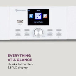 Stealth Base Connect Soundbase -Elettrodomestici Negozio 10035308 uk 0007 logo auna Stealth Base Connect Soundbase weiss