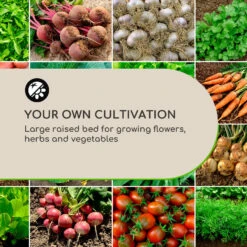 High Grow Straight Aiuola Rialzata -Elettrodomestici Negozio 10035332 uk 0004 logo blumfeldt High Grow Straight 100x60x100 silber