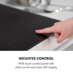 TrinityCook Piano Cottura A Induzione -Elettrodomestici Negozio 10035361 uk 0005 logo Klarstein TrinityCook Induktionskochfeld schwarz