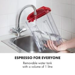 Espressionata Gusto Macchina Del Caffè -Elettrodomestici Negozio 10035376 uk 0005 logo Klarstein Espressionata Gusto Espressomaschine rot