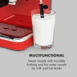 Espressionata Gusto Macchina Del Caffè -Elettrodomestici Negozio 10035376 uk 0007 logo Klarstein Espressionata Gusto Espressomaschine rot