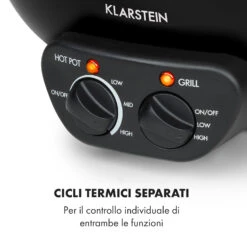 Szechuan, 2 In 1 Hot Pot & Griglia Elettrica 13 Szechuan, 2 In 1 Hot Pot & Griglia Elettrica -Elettrodomestici Negozio 10035431 it 0003 logo
