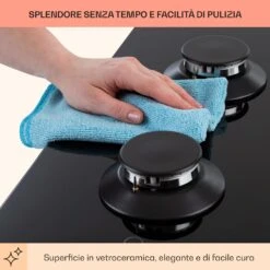 Illuminosa 5 Piano Cottura A Gas -Elettrodomestici Negozio 10035465 it 0007 usp