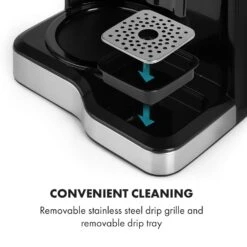 Caldetto, Macchina Del Caffè 14 Caldetto, Macchina Del Caffè -Elettrodomestici Negozio 10035476 uk 0005 logo Klarstein Caldetto Kaffeemaschine schwarz