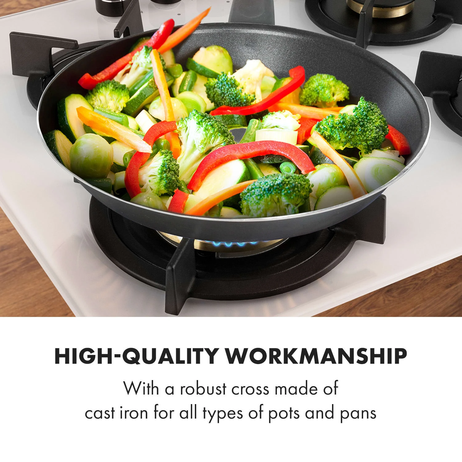 Goldflame 4 Piano Cottura A Gas 9 Goldflame 4 Piano Cottura A Gas - immagine 7