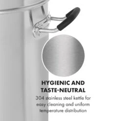 Brauheld Pro, Paiolo Di Ammostamento, Pompa Di Circolazione, Acciaio Inox, 70L, 30-100°C, 3300W -Elettrodomestici Negozio 10035516 uk 0007 logo