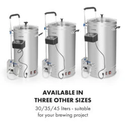 Brauheld Pro, Paiolo Di Ammostamento, Pompa Di Circolazione, Acciaio Inox, 70L, 30-100°C, 3300W -Elettrodomestici Negozio 10035516 uk 0009 logo