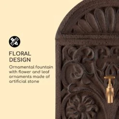 Blumquell Fontana Solare -Elettrodomestici Negozio 10035542 uk 0005 logo blumfeldt Blumquell Solarbrunnen braun