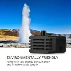 Blumquell Fontana Solare -Elettrodomestici Negozio 10035542 uk 0006 logo blumfeldt Blumquell Solarbrunnen braun