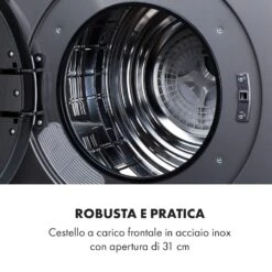EZ Dry, Asciugabiancheria, Asciugatrice Con Scarico Diretto Dell'aria, 1500W, 6kg, 60cm 16 EZ Dry, Asciugabiancheria, Asciugatrice Con Scarico Diretto Dell'aria, 1500W, 6kg, 60cm -Elettrodomestici Negozio 10035544 it 0006 logo