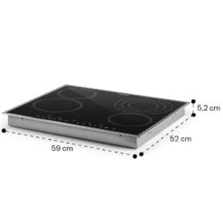 Virtuosa 4 Prime Piano Cottura A Incasso -Elettrodomestici Negozio 10035551 yy 0011 dimensions