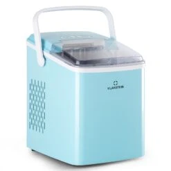 Arctic Porter, Macchina Del Ghiaccio, Cubetti A Pallottola, 12kg/24h, Acciaio Inox