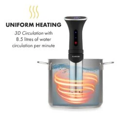 Quickstick Smart Circolatore Per Sous Vide -Elettrodomestici Negozio 10035556 uk 0007 logo Klarstein QuickStick Smart Sous Vide Garer