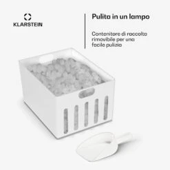 Icefestival Bullet, Macchina Del Ghiaccio, 1,9l, 20kg/24h, 400W -Elettrodomestici Negozio 10035578 it 0006 usp