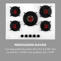 Goldflame 5, Piano Cottura A Gas 16 Goldflame 5, Piano Cottura A Gas -Elettrodomestici Negozio 10035615 it 0006 logo