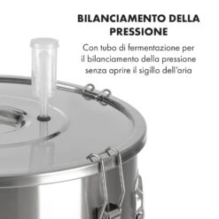 Gärkeller Pro XL, Paiolo Di Fermentazione, 60 Litri, Valvola Di Sfogo, Acciaio Inox 304 14 Gärkeller Pro XL, Paiolo Di Fermentazione, 60 Litri, Valvola Di Sfogo, Acciaio Inox 304 -Elettrodomestici Negozio 10035622 it 0004 logo