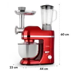 Robot Da Cucina Lucia Elegance -Elettrodomestici Negozio 10035641 yy 0009 logo Klarstein Lucia Elegance Kuechenmaschine rot