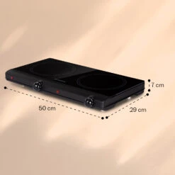 Cookbuddy Doppio Fornello -Elettrodomestici Negozio 10035705 yy 0011 dimensions