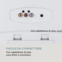 StarMaker Plus, Impianto Karaoke, Bluetooth, USB, CD, Effetti Luce LED, RCA 18 StarMaker Plus, Impianto Karaoke, Bluetooth, USB, CD, Effetti Luce LED, RCA -Elettrodomestici Negozio 10035747 it 0008 logo