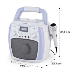 StarMaker Plus, Impianto Karaoke, Bluetooth, USB, CD, Effetti Luce LED, RCA 19 StarMaker Plus, Impianto Karaoke, Bluetooth, USB, CD, Effetti Luce LED, RCA -Elettrodomestici Negozio 10035747 yy 0009 logo