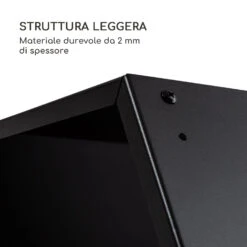 Firebowl Hexawood Black, Legnaia, Esagonale, 50,2x58x32cm -Elettrodomestici Negozio 10035764 it 0005 logo