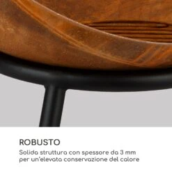 Fireball Rust Braciere Inclinabile Finitura Effetto Ruggine Ø 60 Cm 14 Fireball Rust Braciere Inclinabile Finitura Effetto Ruggine Ø 60 Cm -Elettrodomestici Negozio 10035770 it 0004 logo