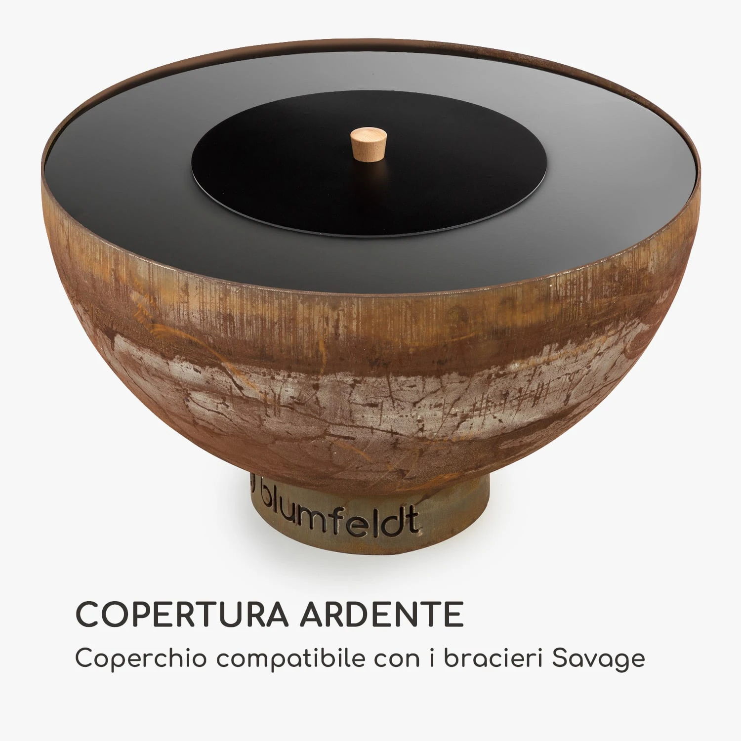 Firebowl Savage Lid Coperchio Per Braciere 4 Firebowl Savage Lid Coperchio Per Braciere - immagine 2