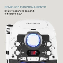 StarMaker 2.0, Impianto Per Karaoke, Bluetooth, Lettore CD, Incl. Microfono -Elettrodomestici Negozio 10035823 it 0006 logo