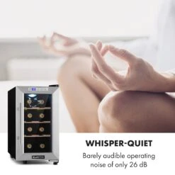 Reserva 8 Uno, Cantinetta Vino, 23 Litri, 8 Bottiglie, 11-18 °C, 26 DB, Acciaio Inox -Elettrodomestici Negozio 10035864 uk 0005 logo